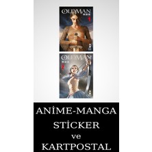 Presstij Kitap Oldman 1-2 Manga Seti (2 Kitap) / Anime-Manga Sticker ve Kartpostal Hediye