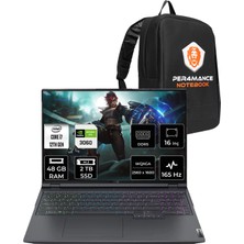 Lenovo Legion 5 Pro Intel Core I7 12700H 48GB 2tb SSD RTX3060/6GB 140W 16" Qhd+ 165Hz Fdos Taşınabilir Bilgisayar & Per4 Çanta 82RF00N1TXP329