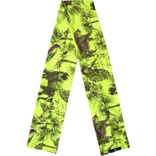 Feu De Elu Foulard Jardin Desenli Saten Fular