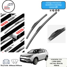 Ssangyong Xlv  ( 2016-2019 ) Araca Özel Ön Sağ-Sol Silecek Silbak  600MM/400MM