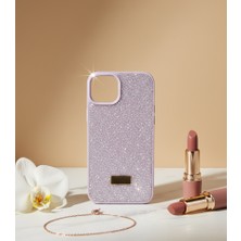 TeknoŞen Iphone 11 Lila Diamond Taşlı Lüx Kılıf