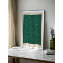 Fuart.Co Yeşil Ağ Yayoi Kusama Japon Sanatı Dijital Baskı Poster (Çerçevesiz) Jpfu