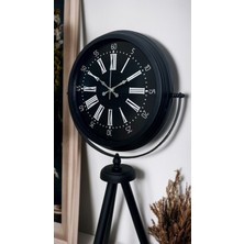 Emt Pazarlama Black Aura Tripod Ayaklı Saat