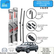 Fiat Albea  (2002-2012) Ön Sağ-Sol Silecek Bosch Aeron Eco 550MM/450MM