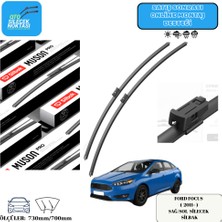 Ford Focus 3  Sedan-Steyşın-Hatchback ( 2011> ) Araca Özel Ön Sağ-Sol Silecek Silbak  730MM/730MM