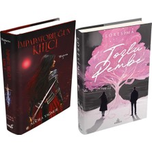 İndigo Kitap Tozlu Pembe 1 Ciltli ve Imparatorluğun Kılıcı Ciltli Adora Yağmur 2li Set