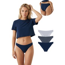 New Lilla 10010 Slip 3'lü Bikini Külot Paketi
