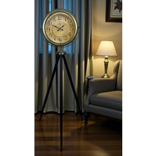 Emt Pazarlama Antique Heritage Eskitme Tripod Ayaklı Saat