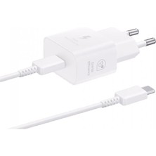 Samsung A36 5g 25 Power Adaptör Low Standby Usb-C Cable (3A/1M) Şarj Aleti Beyaz **samsung Garantili Ürünüdür**