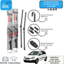 Ford Fiesta  (2002-2018) Ön Sağ-Sol Silecek Bosch Aeron Eco 550MM/400MM