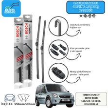 Ford Connect  (2002-2023) Ön Sağ-Sol Silecek Bosch Aeron Eco 550MM/400MM