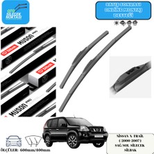 Nissan X-Trail  ( 2000-2007 ) Araca Özel Ön Sağ-Sol Silecek Silbak  600MM/400MM