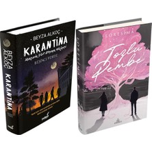 İndigo Kitap Tozlu Pembe 1 Ciltli ve Karantina 5 Ciltli Beyza Alkoç 2li Set