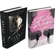 İndigo Kitap Tozlu Pembe 1 Ciltli ve Beyaz Leke 2 Özgürlük Ciltli Aslı Arslan 2li Set