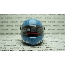 SRC Full Face Çocuk Kaskı Mavi