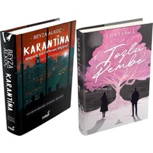 İndigo Kitap Tozlu Pembe 1 Ciltli ve Karantina 2 Ciltli Beyza Alkoç 2li Set