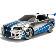 NW NessiWorld 1/24 Uzaktan Kumandalı Fast & Furious Nissan Skyline Gtr