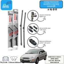 Ford Focus Sedan   (1998-2004) Ön Sağ-Sol Silecek Bosch Aeron Eco 550MM/480MM