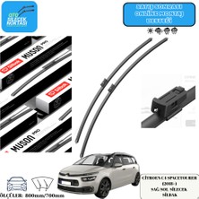 Citroen C4 Spacetourer  (2018>) Araca Özel Ön Sağ-Sol Silecek Silbak  800MM/700MM
