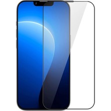Najmaddin.com Baseus iPhone 14 Plus/13 Pro Max Hd Tempered Full Koruma Cam Ekran KORUYUCU-(5775)