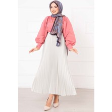 Frh Sena Piliseli Etek Krem