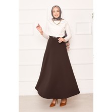 Kç Mevlana Scuba Etek Kahve