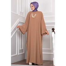 Md Ceyda Tesettür Abaya Cappucino