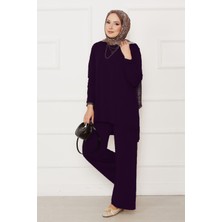 Ozk Salaş Rahat Kalıp İkili Sandy Takım Mor