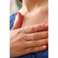 Kadın 925 Ayar Kişiye Özel Isimli Kolye