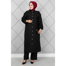 Md Kolları Çımalı Ikili Takım Siyah