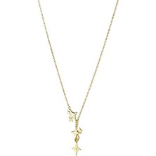 Klips Concept Sıralı Kuzey Yıldızı Detay Zincir Kolye