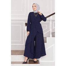 HL Salaş Kalıp Aerobin Tesettür  İkili Takım Lacivert