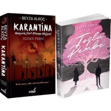 İndigo Kitap Tozlu Pembe 1 ve Karantina 3 Beyza Alkoç 2li Set