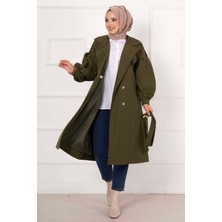 Md Balon Kol Seyyar Kuşaklı Su Geçirmez Trenç Haki