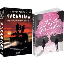 İndigo Kitap Tozlu Pembe 1 ve Karantina 1 Beyza Alkoç 2li Set