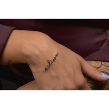 Kadın 925 Ayar Gümüş Altın Kaplama Kişiye Özel Isimli Bileklik