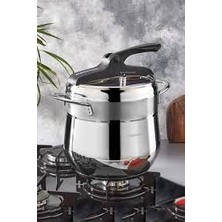 Kahramanlar 9 Lt Platin Klasik Düdüklü Tencere