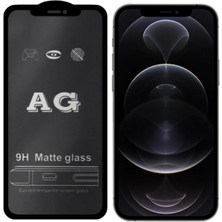 Najmaddin.com Ally Iphone 12 Pro Max 6.7inç Full Glue Matte Tempered Cam  Ekran KORUYUCU-(5775)