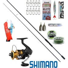 Oslo Fx C3000 Remixon Double Black 270cm 20-40gr Spin Olta Takımı Seti