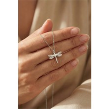 925 Ayar Gümüş Yusufçuk Model Kolye