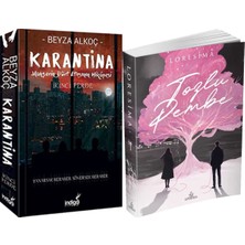 İndigo Kitap Tozlu Pembe 1 ve Karantina 2 Beyza Alkoç 2li Set