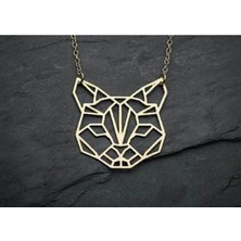 Kadın 925 Ayar Gümüş Özel Tasarım Koala Kolye