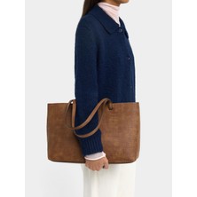Parfois Hayvan Desenli Shopper Çanta