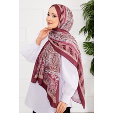 Msc Lava Desen Tesettür Şal -13