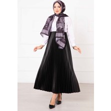 Frh Sena Piliseli Etek Siyah