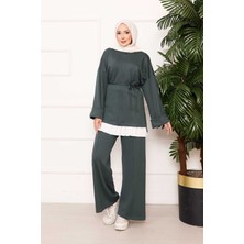 Md Seyyar Kuşaklı Kolu Katlama Detaylı Oyşo Takım Çağla Yeşili