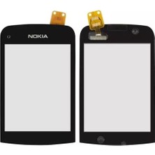 OEM Nokia C2-03 - C2-06 Touch ( Dokunmatik ) Siyah