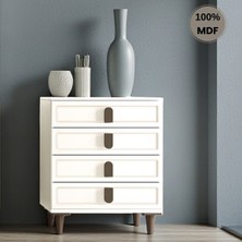 Flances Himalaya 4 Çekmeceli Mdf Şifonyer