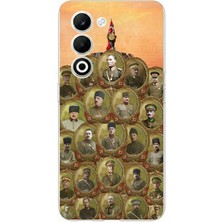 TechTree Oppo A5 4g Uyumlu Atatürk ve Kurtuluş Savaşı Komutanları Baskılı Silikon Kılıf