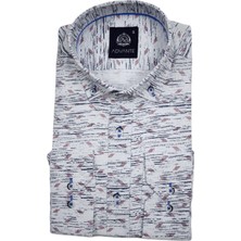 Advante Erkek Silim Fitt Çizgili Uzun Kol Gömlek BGL-ST02982